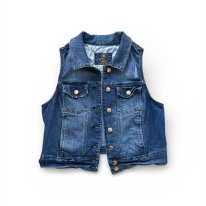 Vanity Women's Blue Denim Vest
